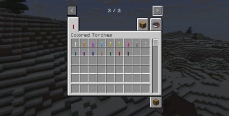  Colored Torches  Minecraft 1.21.5