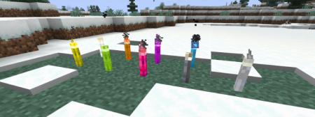  Colored Torches  Minecraft 1.21.5