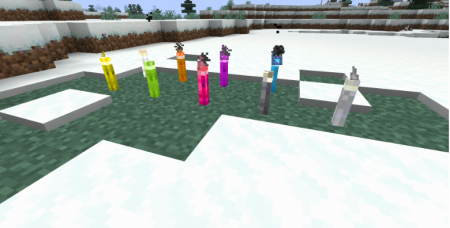  Colored Torches  Minecraft 1.21.5