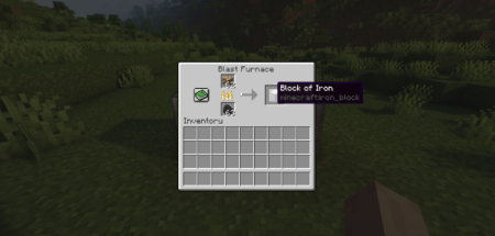  Raw Block Smelting  Minecraft 1.20.1