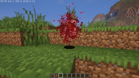  BN Blood Particles  Minecraft 1.21.1