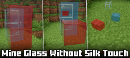  Mine Glass Without Silk Touch  Minecraft 1.21.7