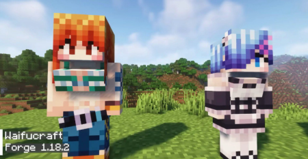 Waifucraft  Minecraft 1.21.1