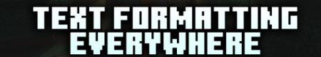  Text Formatting Everywhere  Minecraft 1.21.8
