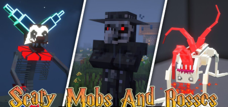  Scary Mobs And Bosses  Minecraft 1.18.2