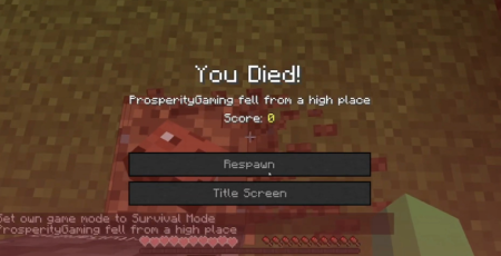  Gravestone - Create a Grave When The Player Dies  Minecraft 1.21.9