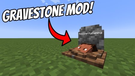  Gravestone - Create a Grave When The Player Dies  Minecraft 1.21.10