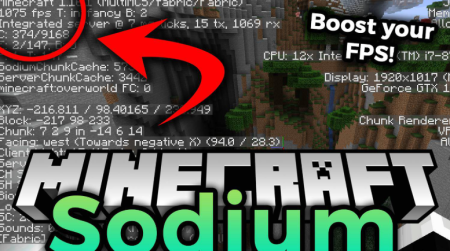  Sodium  Minecraft 1.21.10