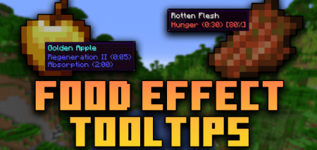  Food Effect Tooltips  Minecraft 1.21.9