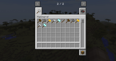 Скачать Hammers 3×3 для Minecraft 1.21.8 Скачать Hammers 3×3 для Minecraft 1.21.8