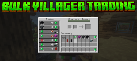  Bulk Villager Trading  Minecraft 1.20.5