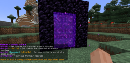  Nether Coords  Minecraft 1.21.9