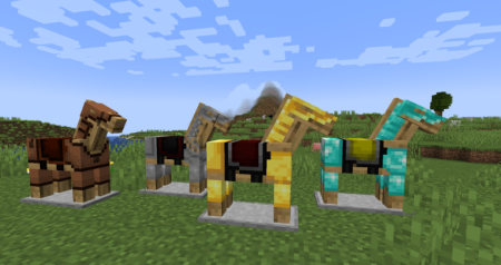  Horse Armor Stand  Minecraft 1.21
