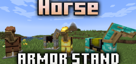  Horse Armor Stand  Minecraft 1.21.1