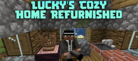  Luckys Cozy Home Refurnished  Minecraft 1.21