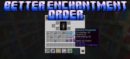  Better Enchantment Order  Minecraft 1.21.9