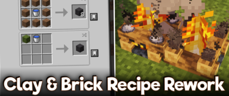  Clay And Brick Recipe Rework  Minecraft 1.20