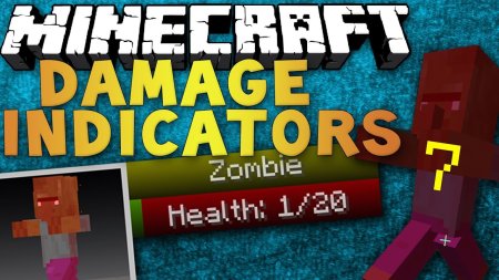  ToroCrafts Damage Indicators  Minecraft 1.21.1