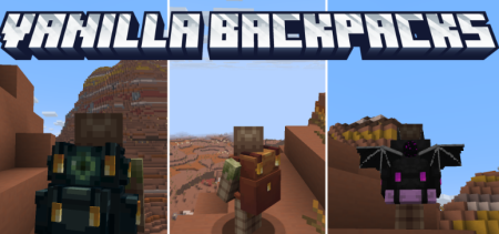  Vanilla Backpacks  Minecraft 1.21.9