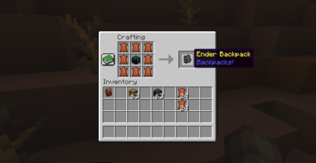  Vanilla Backpacks  Minecraft 1.21.10