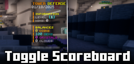  Toggle Scoreboard  Minecraft 1.21.9