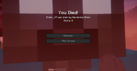  Herobrines Omen  Minecraft 1.20.1