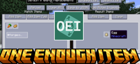  One Enough Item  Minecraft 1.21.8