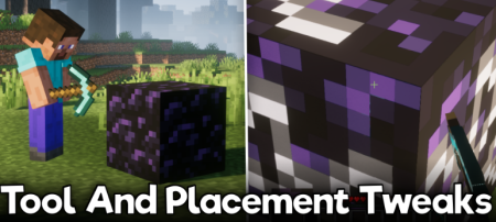  Tool And Placement Tweaks  Minecraft 1.21