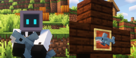  Blahaj of Undying  Minecraft 1.21.8