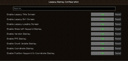  Legacy Display  Minecraft 1.21.10