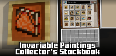  Invariable Paintings: Collectors Stockbook  Minecraft 1.21.9