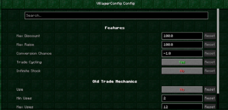  Villager Config  Minecraft 1.21.11