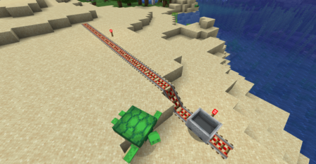 ������� Copper Rails ��� Minecraft 1.21.4