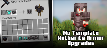  No Template Netherite Armor Upgrades  Minecraft 1.21.11