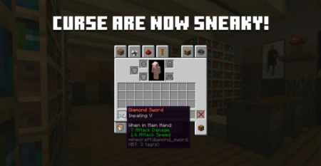 ������� Sneaky Curses ��� Minecraft 1.21.10