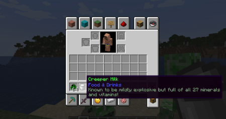 ������� Milkable Creepers ��� Minecraft 1.20.1