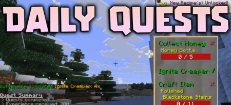������� Daily Quests ��� Minecraft 1.21.11