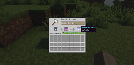 ������� Infinity Water Bucket ��� Minecraft 1.21.11