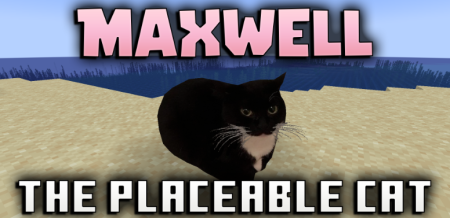 ������� Maxwell The Placeable Cat ��� Minecraft 1.21.11