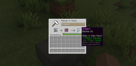 ������� Riptide Outside Water ��� Minecraft 1.21.10