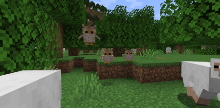 ������� Animal Garden Owl ��� Minecraft 1.21.10