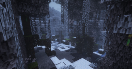 ������� Snowy Weather ��� Minecraft 1.21.10