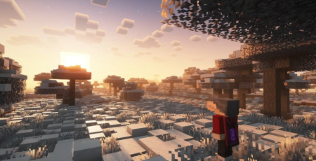 ������� Snowy Weather ��� Minecraft 1.21.10