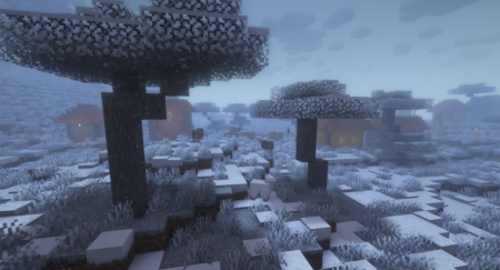 ������� Snowy Weather ��� Minecraft 1.21.11
