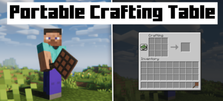 ������� Portable Crafting Table ��� Minecraft 1.21.10