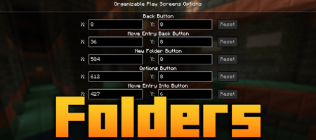 ������� Folders ��� Minecraft 1.21.10