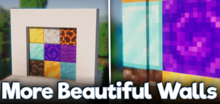������� More Beautiful Walls ��� Minecraft 1.21.10