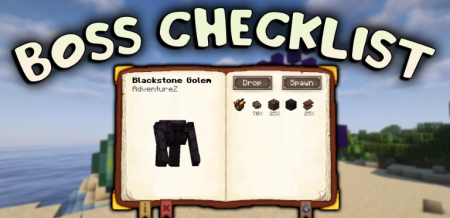 ������� Boss Checklist ��� Minecraft 1.21.11