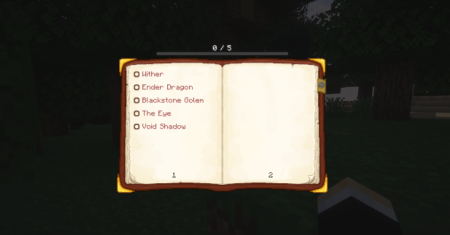 ������� Boss Checklist ��� Minecraft 1.21.11