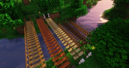 ������� Macaw�s Bridges ��� Minecraft 1.21.10